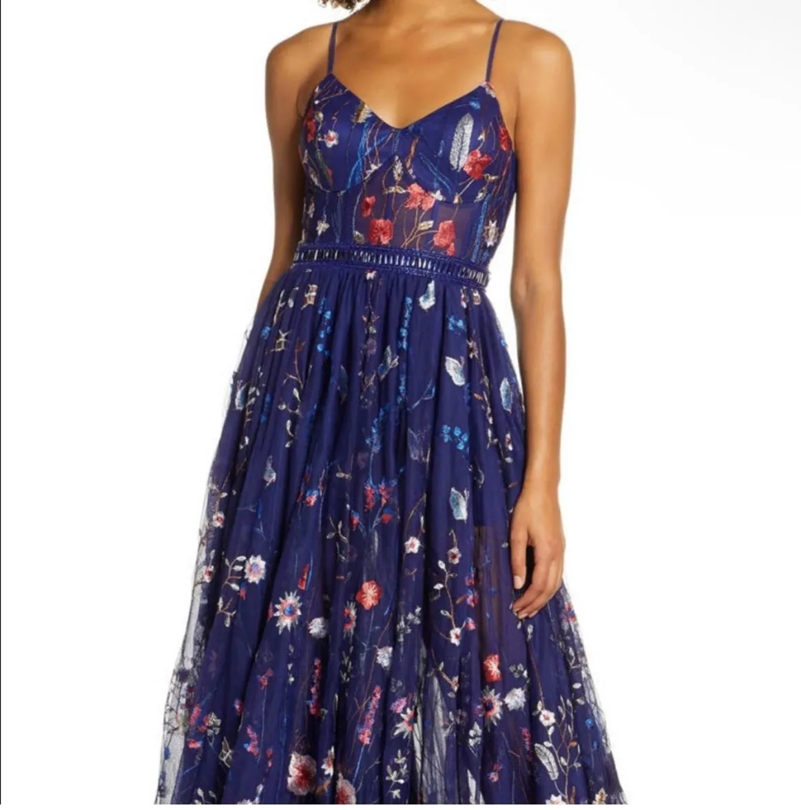Attractive Sweetheart Stylish Neckline Long Dress