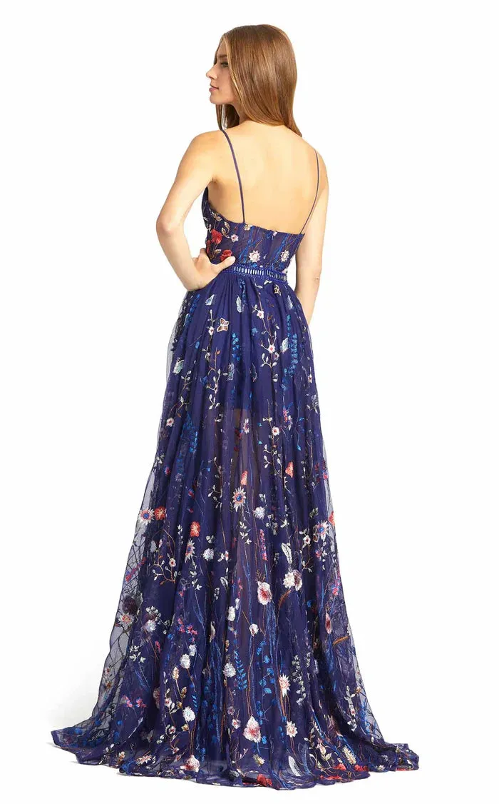 Attractive Sweetheart Stylish Neckline Long Dress