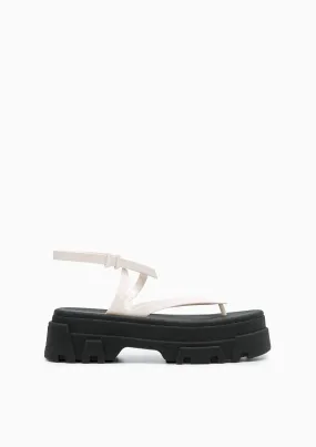Belina Slingback White
