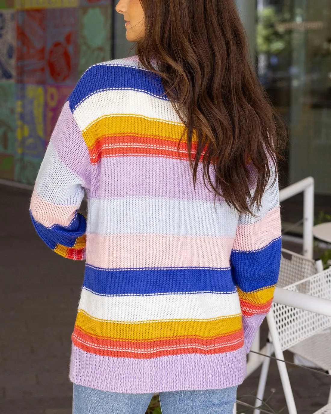 Colorblock Cardigan