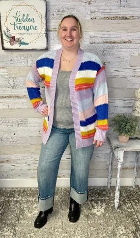 Colorblock Cardigan