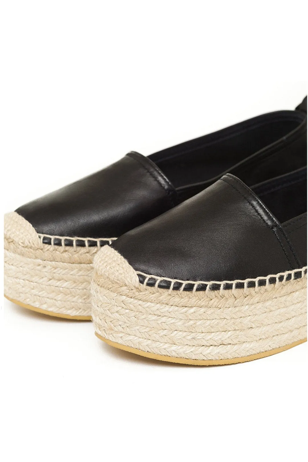 Electra Leather Espadrilles