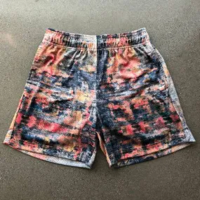 Fashion tie dyeing casual shorts print