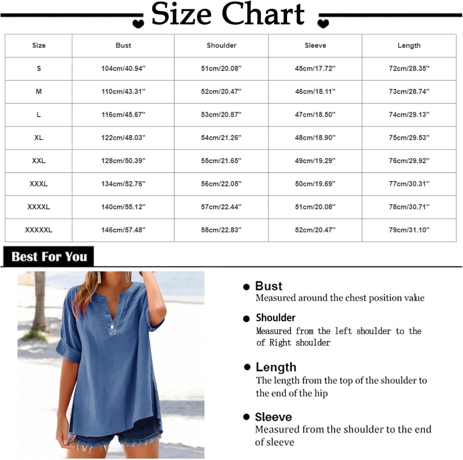 Linen Shirts for Women 2025 Summer Breathable Short Sleeve Tops Casual V Neck Button Tunic Blouses