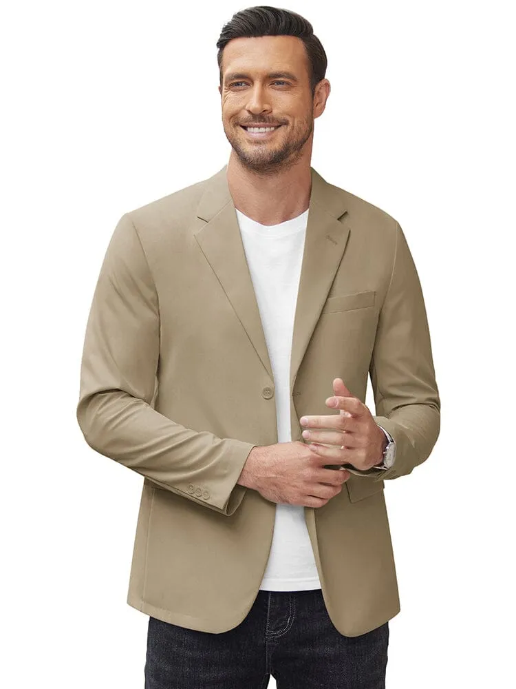 Loose Fit Two Button Casual Blazer (US Only)
