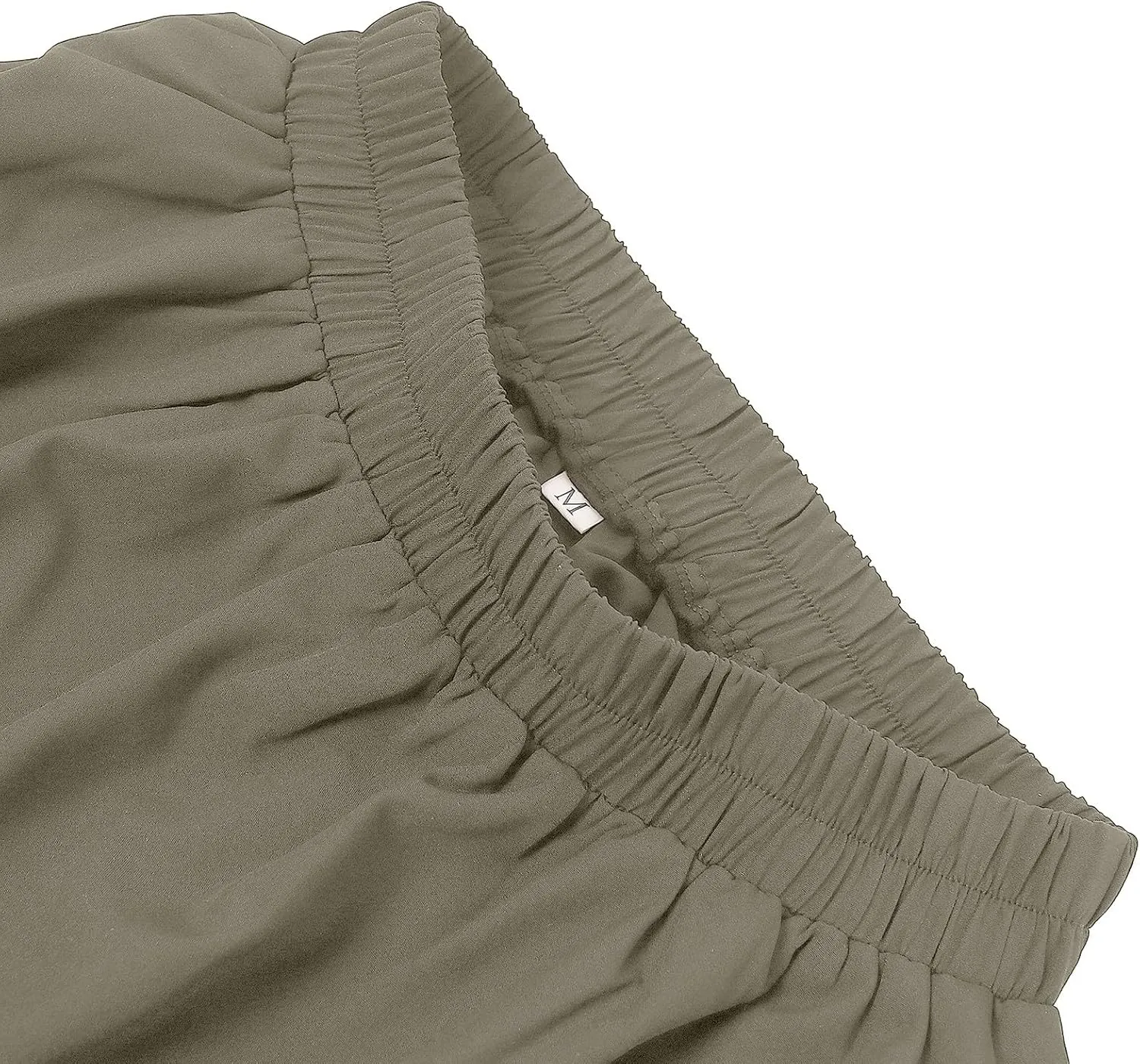 Maxi Skirt for Women Summer Boho Elastic High Waist Pleated A-Line Flowy Ruffle Table Skirts for Rectangle Tables 8ft