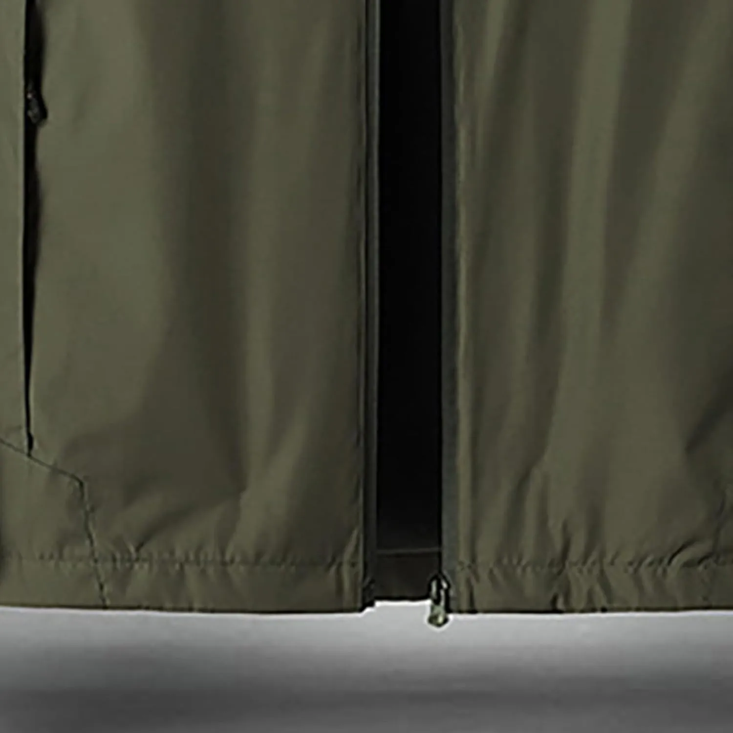 Men Lightweight Windbreaker Jacket Oversize Breathable Full Zip Waterproof Hooded Raincoat Travel Hiking Work Outwear