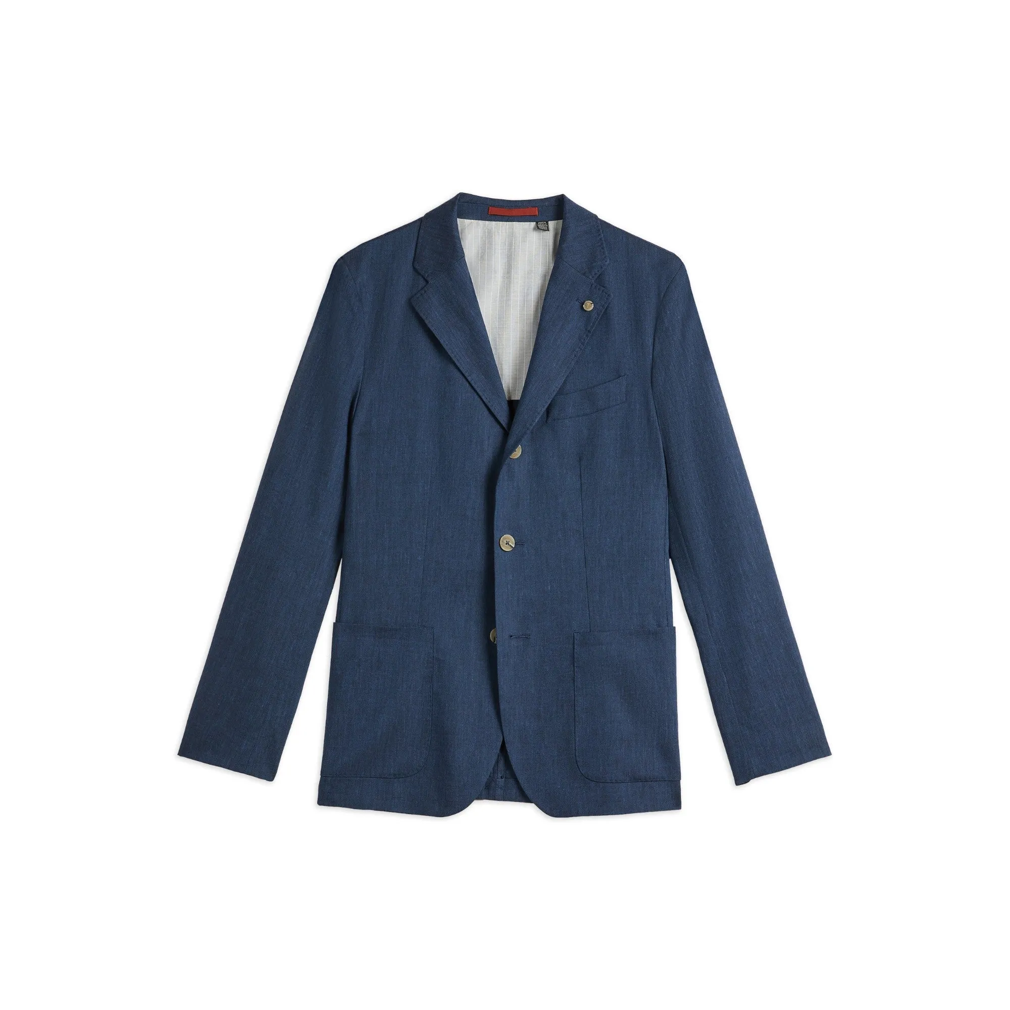 Men Mmj-Yucca-Linen Blend Blazer - Navy