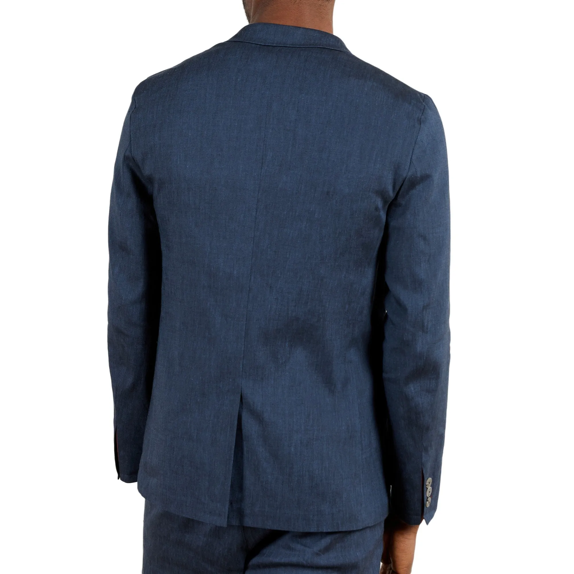 Men Mmj-Yucca-Linen Blend Blazer - Navy