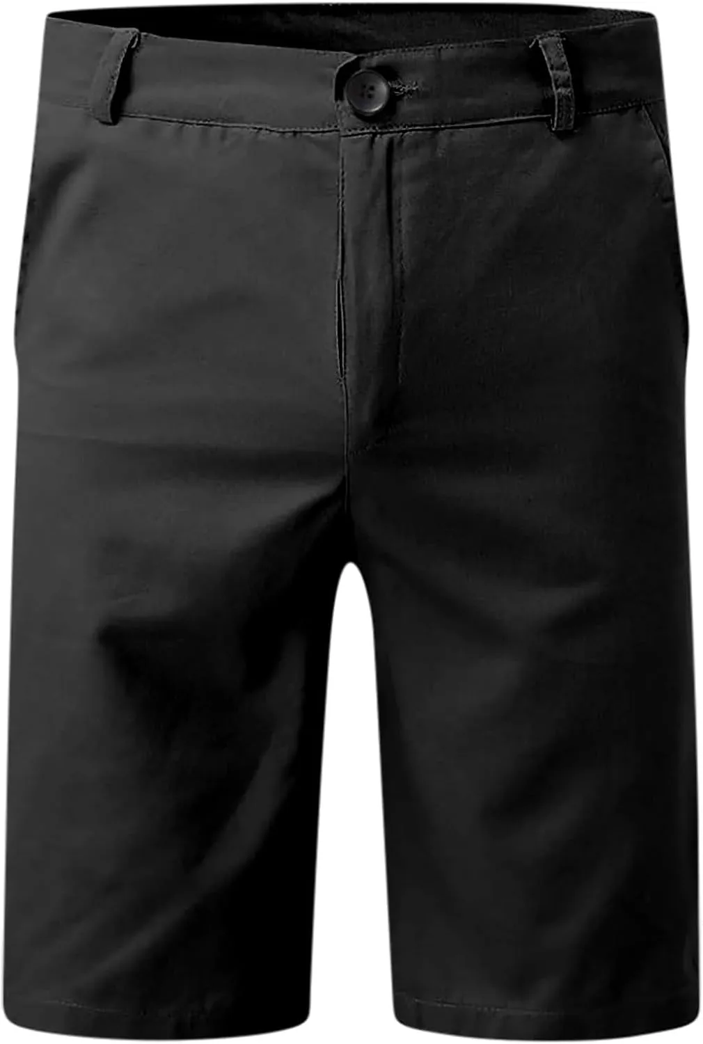 Mens Casual Shorts 2025 Classic Chino Golf Shorts Stretch Flat Front Shorts Summer Beach Shorts with Pockets