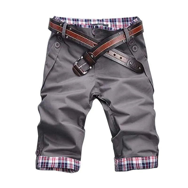 Men's Fashion Summer Casual Solid Shorts