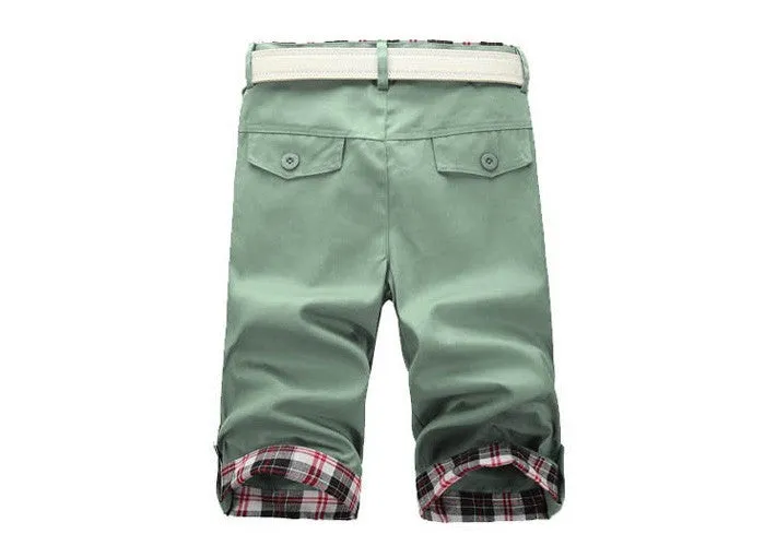 Men's Fashion Summer Casual Solid Shorts