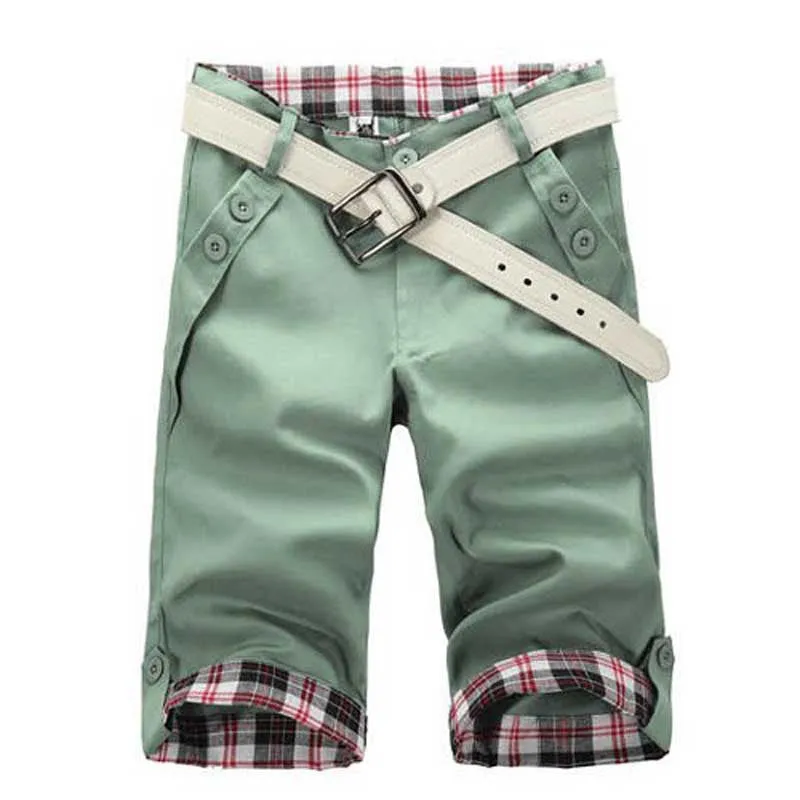 Men's Fashion Summer Casual Solid Shorts