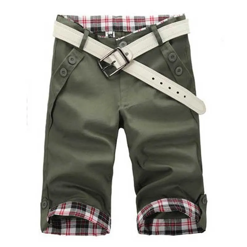 Men's Fashion Summer Casual Solid Shorts