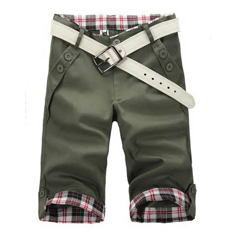 Men's Fashion Summer Casual Solid Shorts
