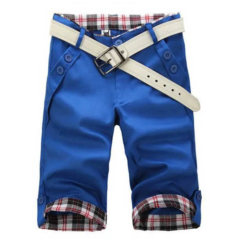 Men's Fashion Summer Casual Solid Shorts