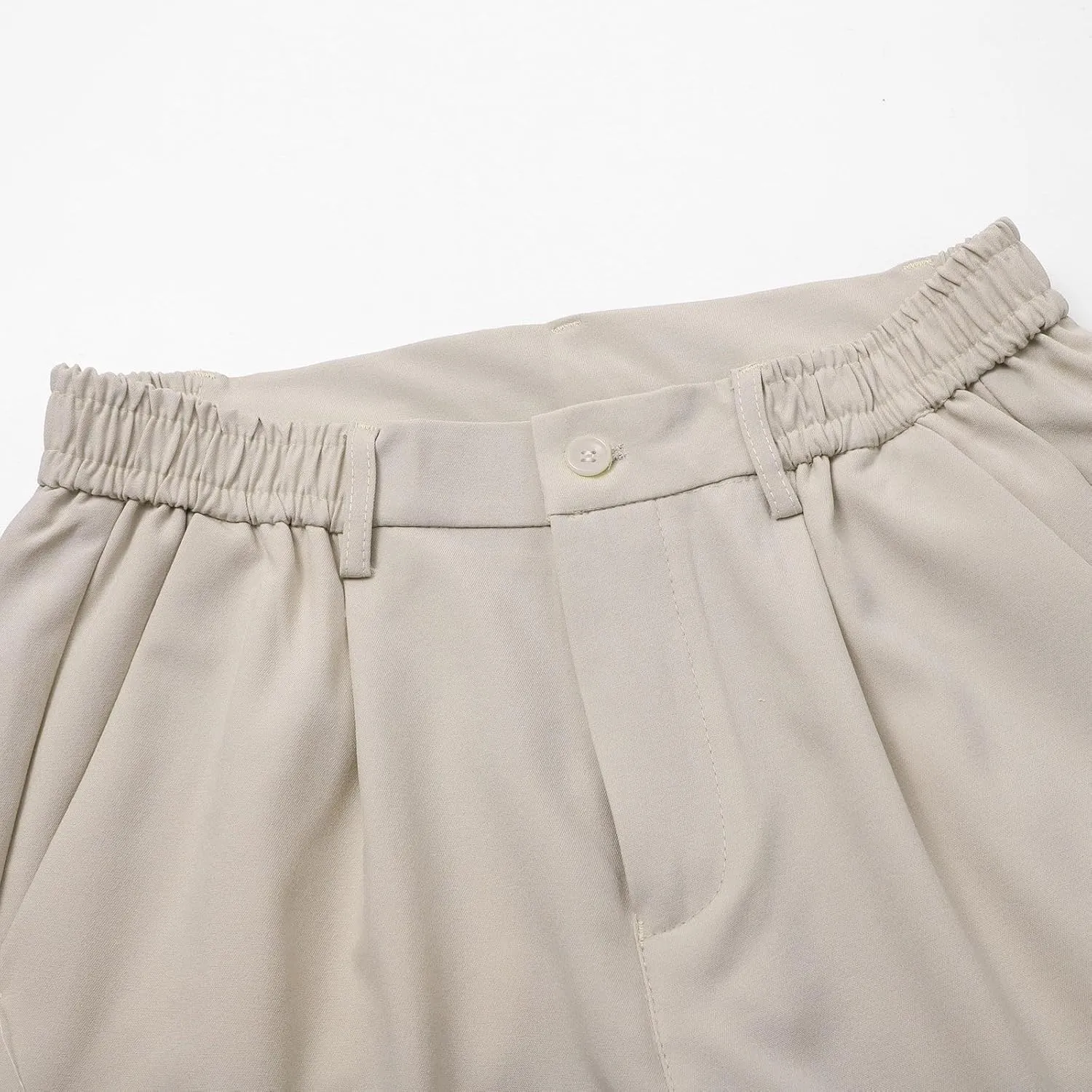 Mens Shorts Casual Bermuda Shorts Classic Fit Golf Athletic Shorts Lightweight Stretch Dress Shorts with Pockets