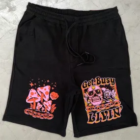 Personalized fashion printed casual men's shorts