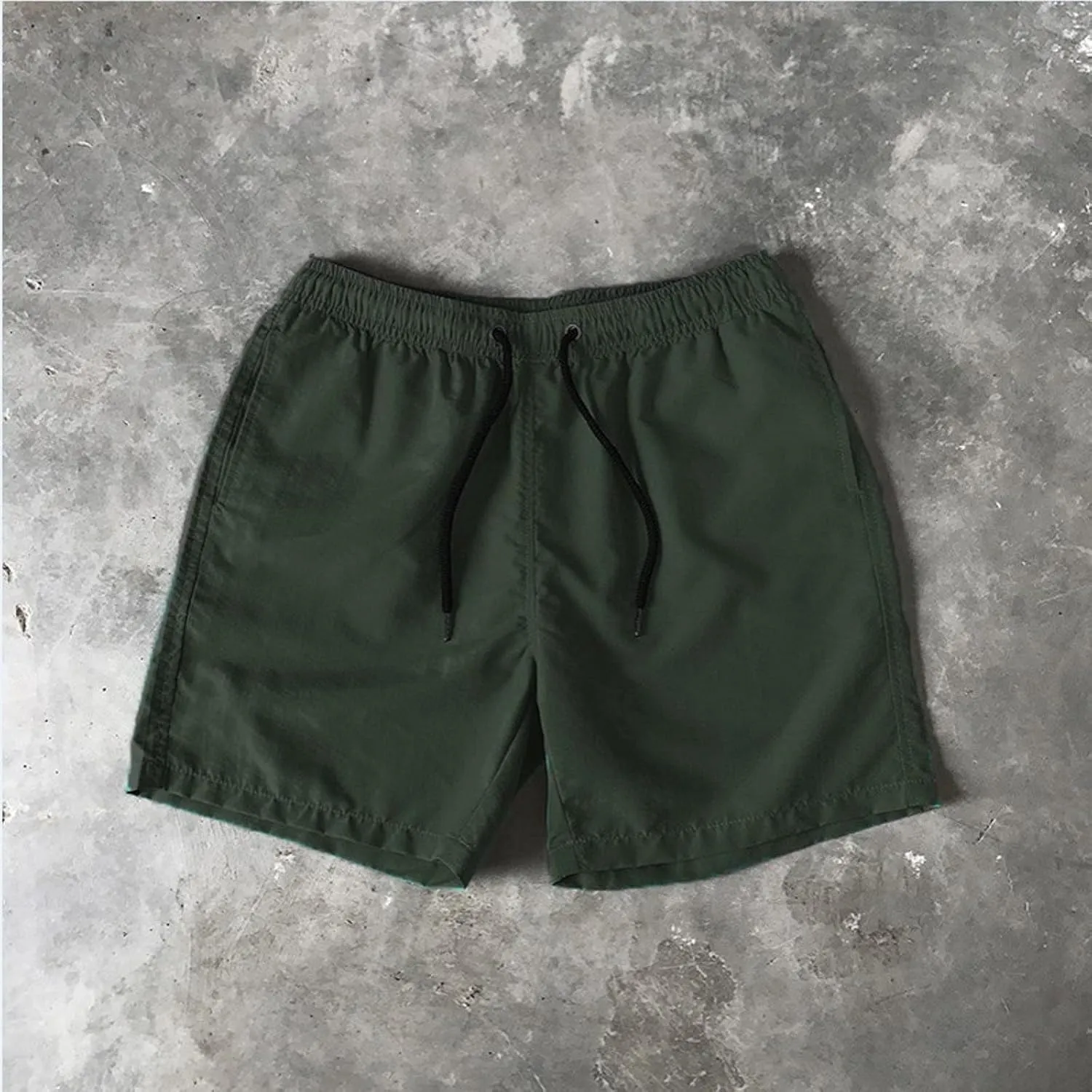 Shorts for Men Casual Lightweight Outdoor Shorts Summer Beach Vacation Shorts Elastic Waist Drawstring Shorts