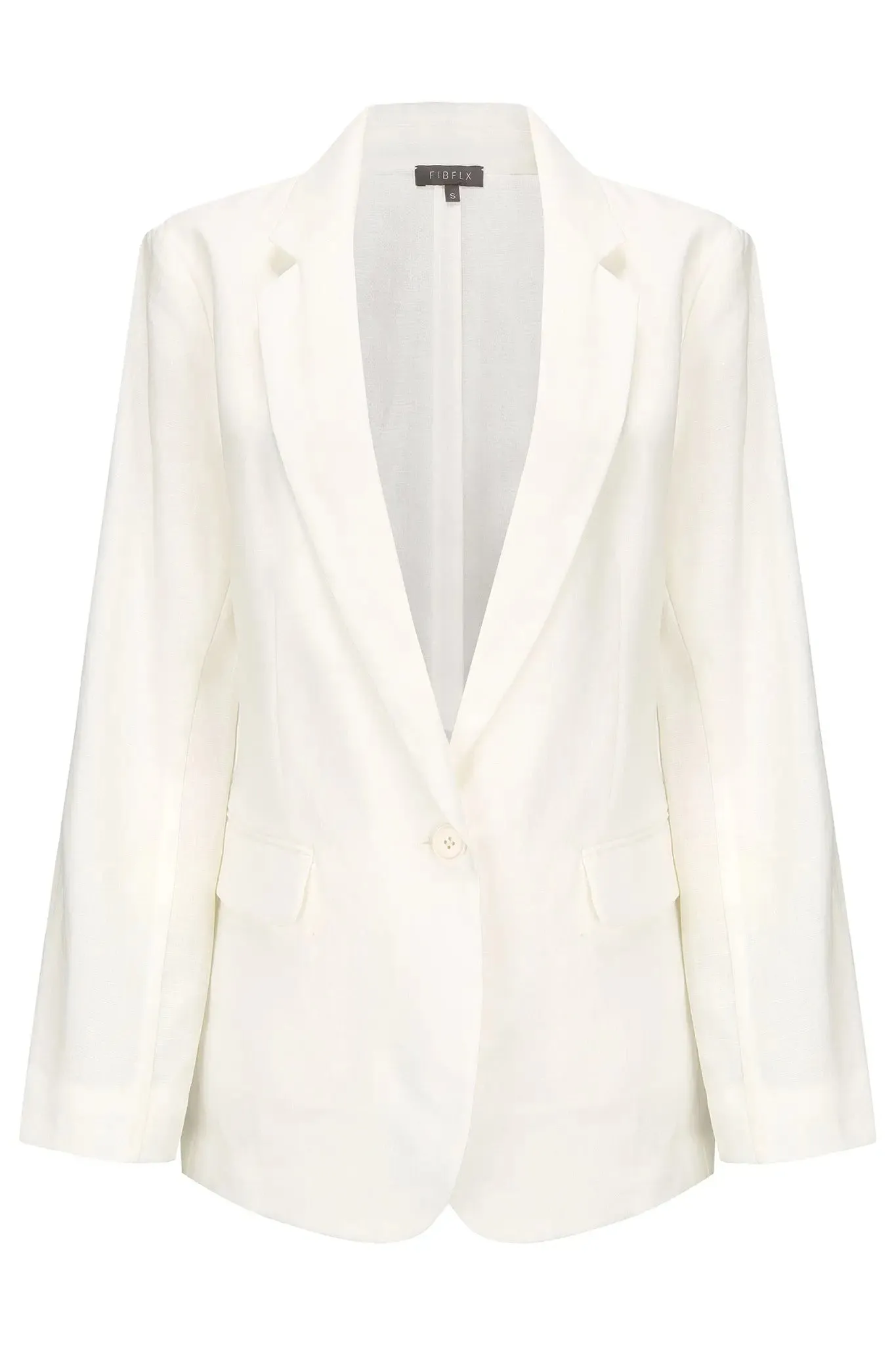 Slim Fit Linen Blazer
