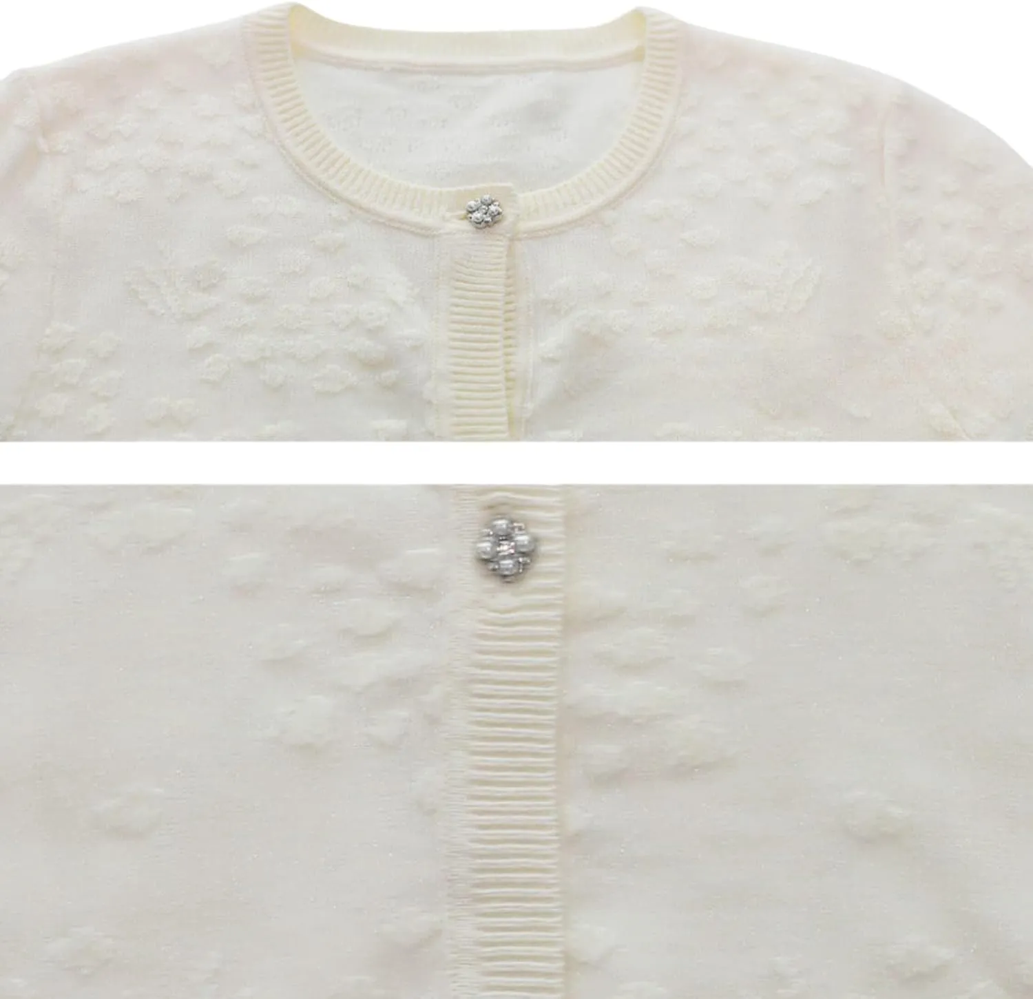 Tenna Teki Baby Girl Cardigan Sweatshirt 100% Cotton Long Sleeve Button Up Soft Toddler Outerwear