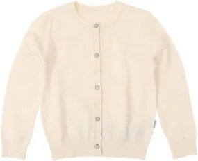 Tenna Teki Baby Girl Cardigan Sweatshirt 100% Cotton Long Sleeve Button Up Soft Toddler Outerwear