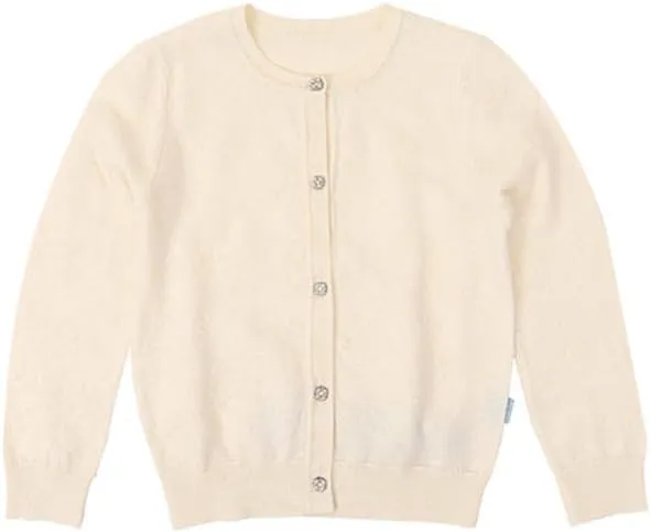 Tenna Teki Baby Girl Cardigan Sweatshirt 100% Cotton Long Sleeve Button Up Soft Toddler Outerwear