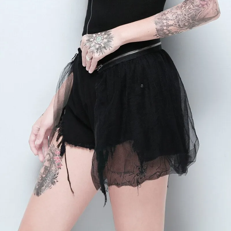 Women's Casual High Waist Denim Shorts